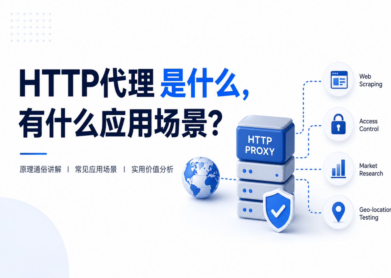 HTTP代理是什么，有什么应用场景？