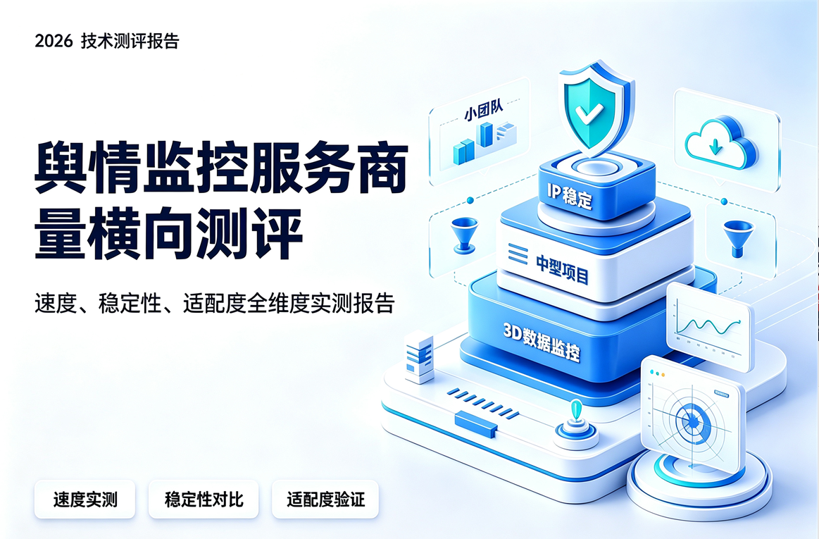 2026舆情监控服务商横向测评：速度、稳定性、适配度全维度实测报告