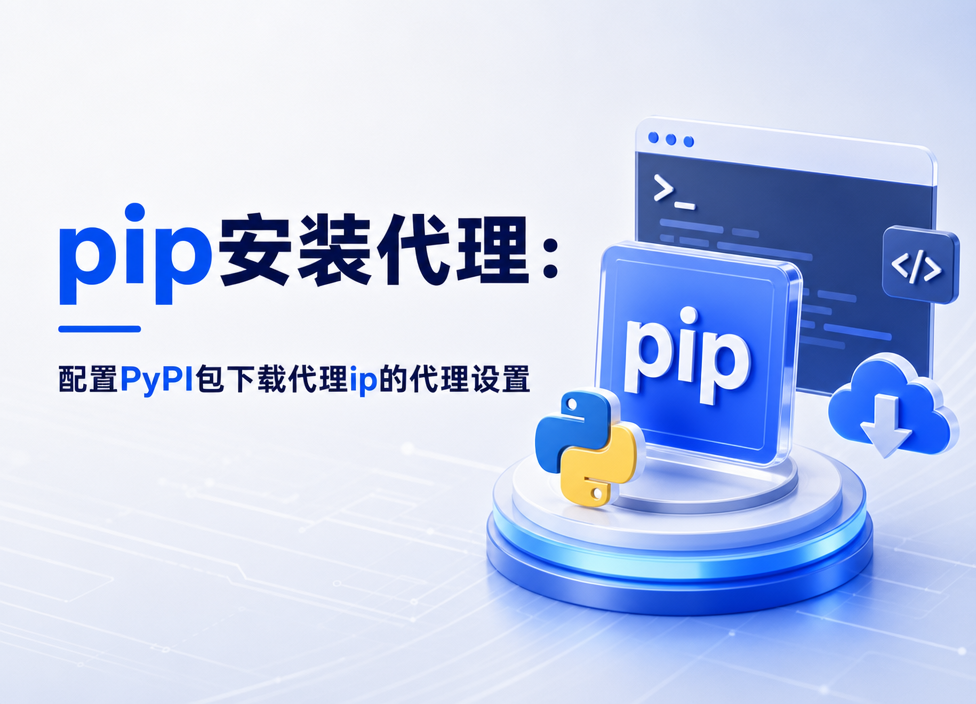 pip安装代理配置：PyPI包下载代理IP的完整设置指南