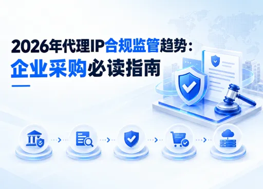 2026年代理IP合规监管趋势：企业采购必读指南