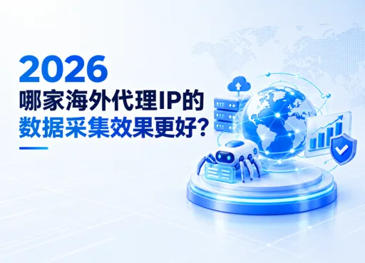 2026哪家海外代理IP的数据采集效果更好？8家IP代理服务商实测对比